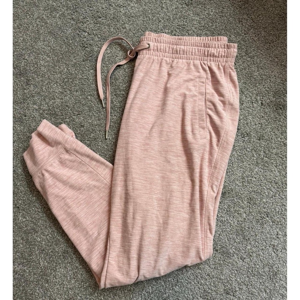 Old Navy Active Breathe On Pink Marled Joggers Sweatpants Women Medium